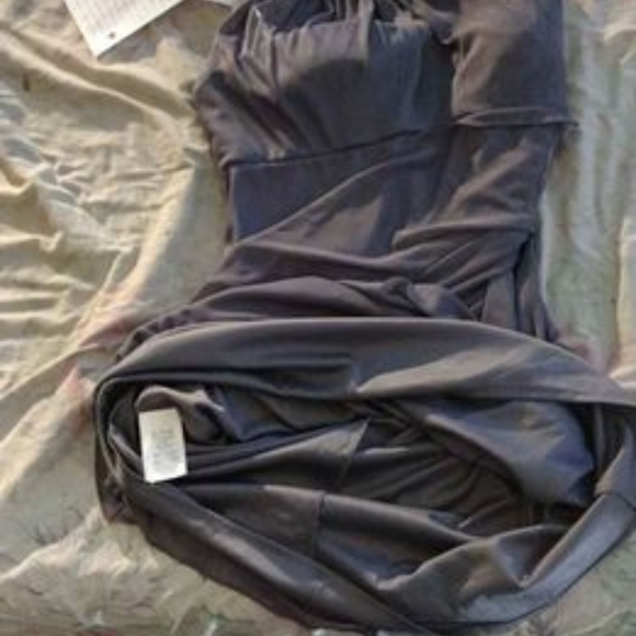 David's bridal size 14 grey blue - Picture 3 of 8